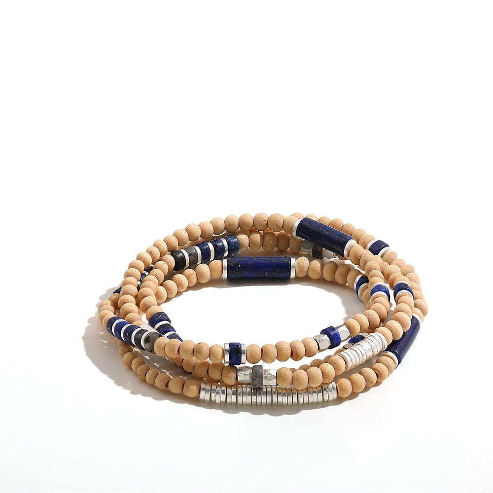 Eco-friendly Bracelet, Handmade Bead Bracelet, Wooden Bead Jewelry - available at Sparq Mart