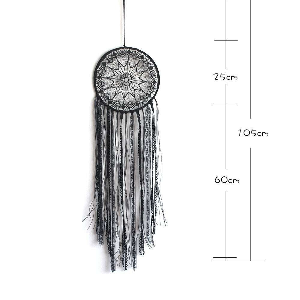 Handmade Home Accents, Lace Dream Catcher, Tassel Ornament Decor - available at Sparq Mart