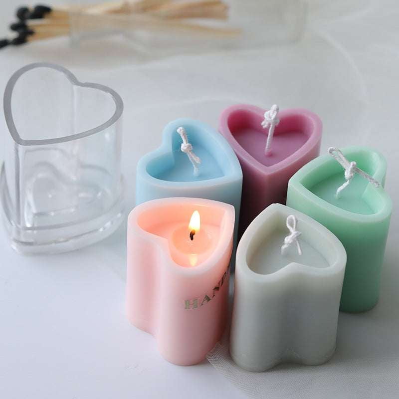 Decorative Candle Craft, DIY Candle Mold, Heart Candle Making - available at Sparq Mart