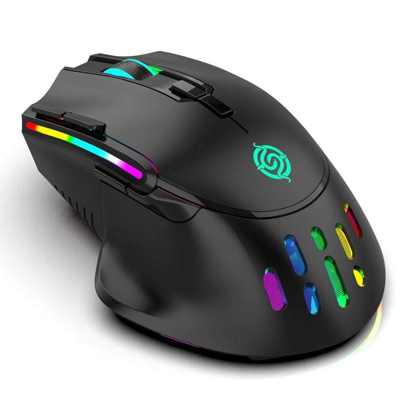 Rechargeable gaming mouse, RGB gaming mouse, Wireless gaming mouse - available at Sparq Mart