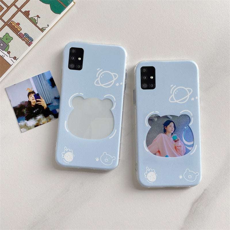 A53Mobile phone case, bear photo frame - available at Sparq Mart