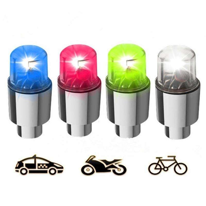 Bicycle lights, LED wheel lights, tire lights - available at Sparq Mart