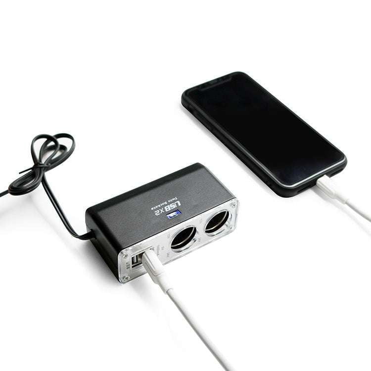 Car charger, power splitter, USB charger - available at Sparq Mart