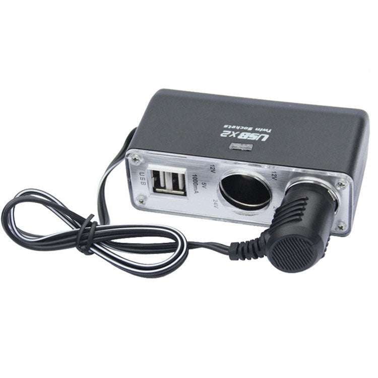 Car charger, power splitter, USB charger - available at Sparq Mart