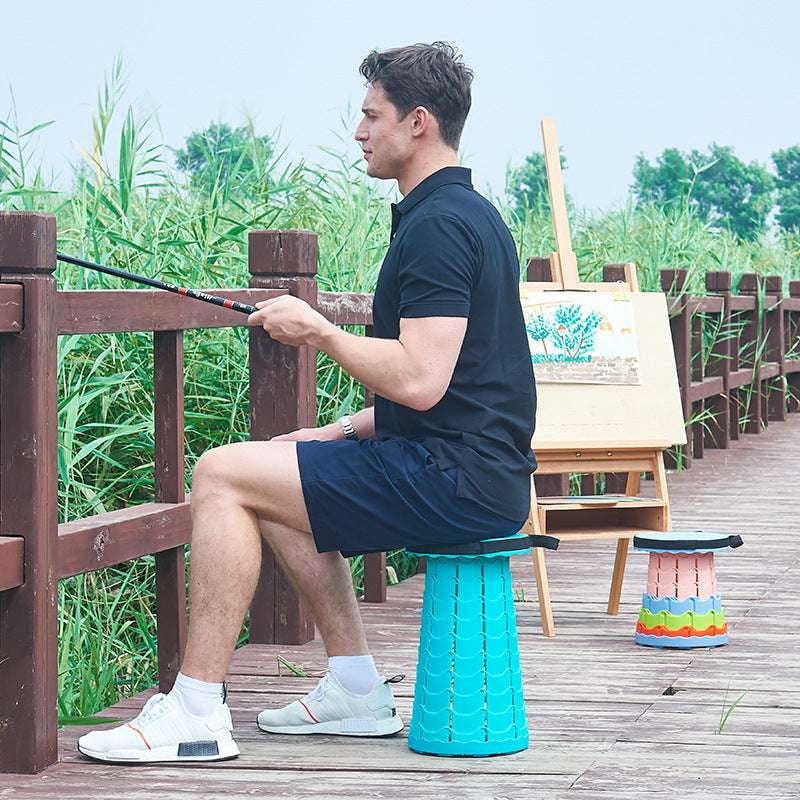 Foldable Outdoor Stool, Sparq Mart - available at Sparq Mart