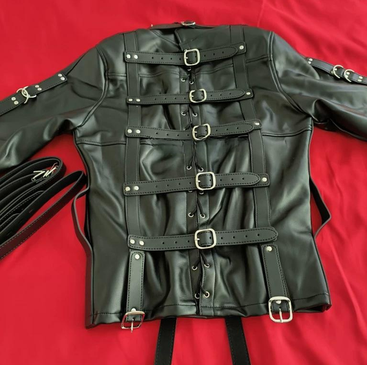 Alternative bondage experience, Bondage toys, Leather straitjacket - available at Sparq Mart