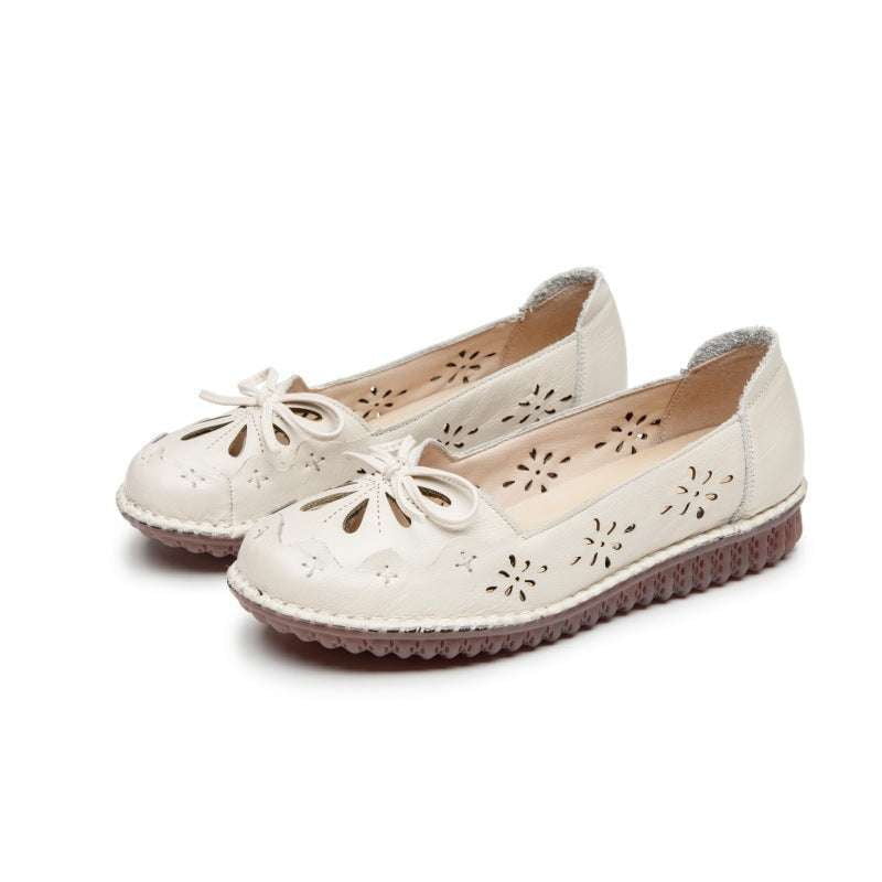 Comfortable Women's Shoes, Genuine Leather Shoes, Soft Sole Shoes - available at Sparq Mart