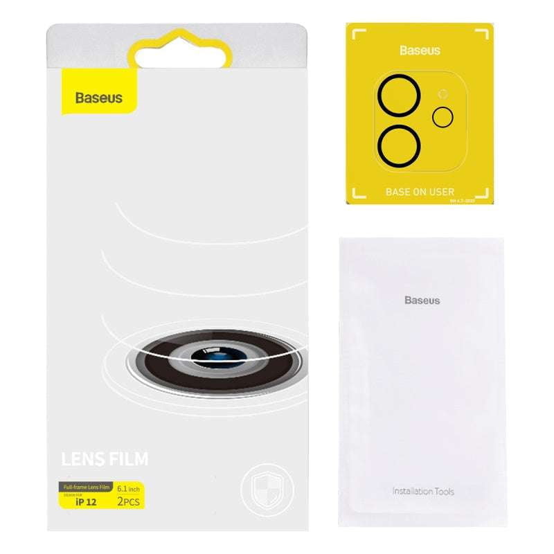 IP 12, Lens Film, Transparent - available at Sparq Mart