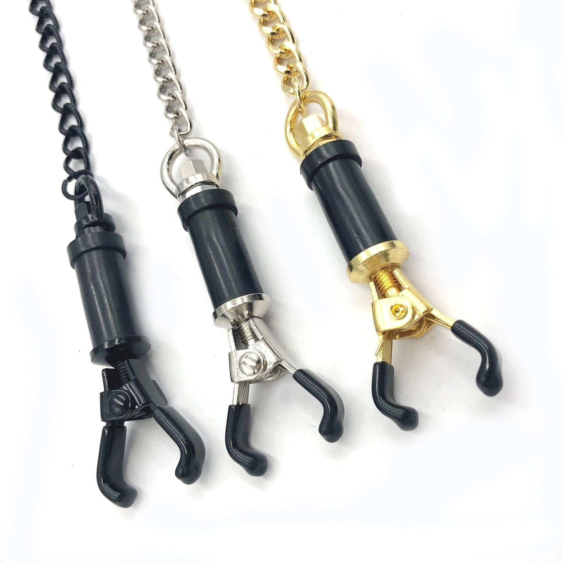 Heavy Metal Nipple Clamps, Metal Nipple Clamps, Nipple Clamps Specification - available at Sparq Mart