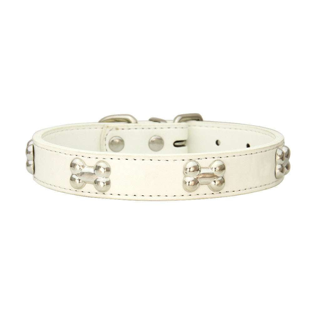 Durable Puppy Collar, Leather Dog Leash, Pet Leash Accessories - available at Sparq Mart