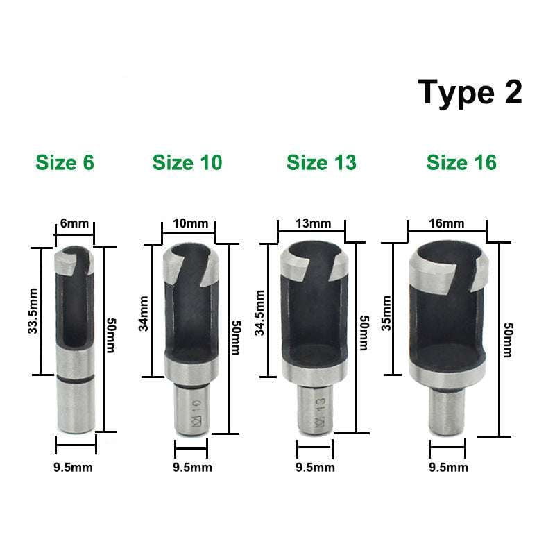 Carbon Steel Cutter, High-Quality Cork Cutter, Round Dowel Drill - available at Sparq Mart