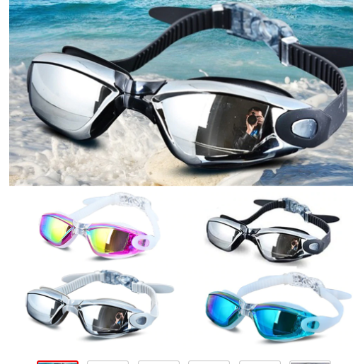 Affordable Swim Goggles, Best Waterproof Goggles, Durable Swimming Goggles - available at Sparq Mart