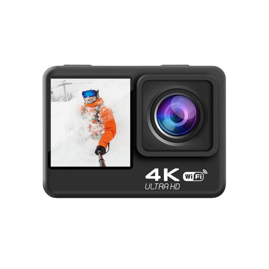 dual screen camera, high-quality camera, Waterproof sports camera - available at Sparq Mart