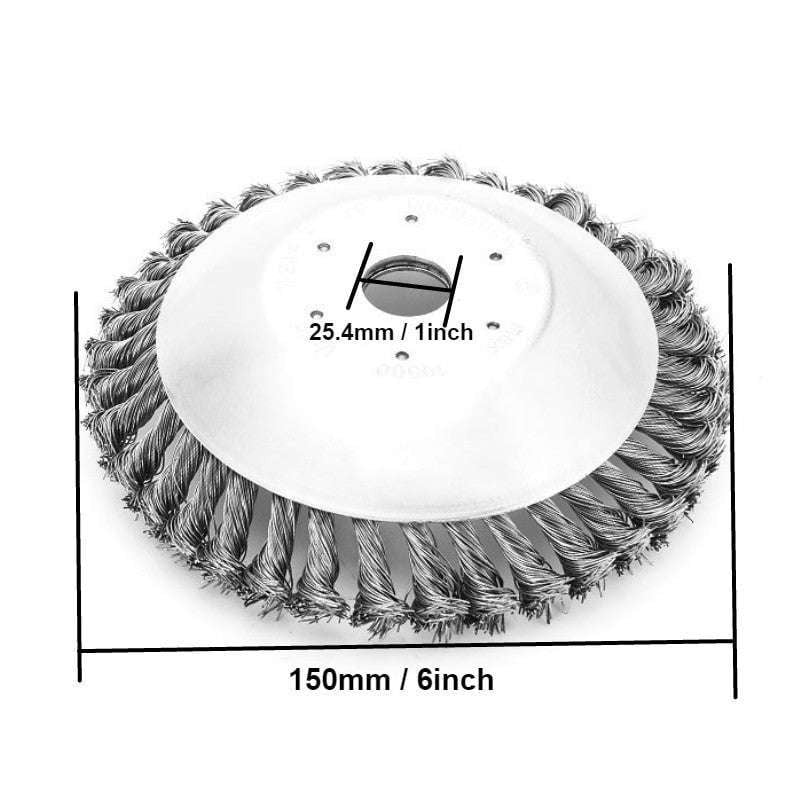 Lawn Mower Head, Weeding Filament Disc, Wire Rust Removal - available at Sparq Mart