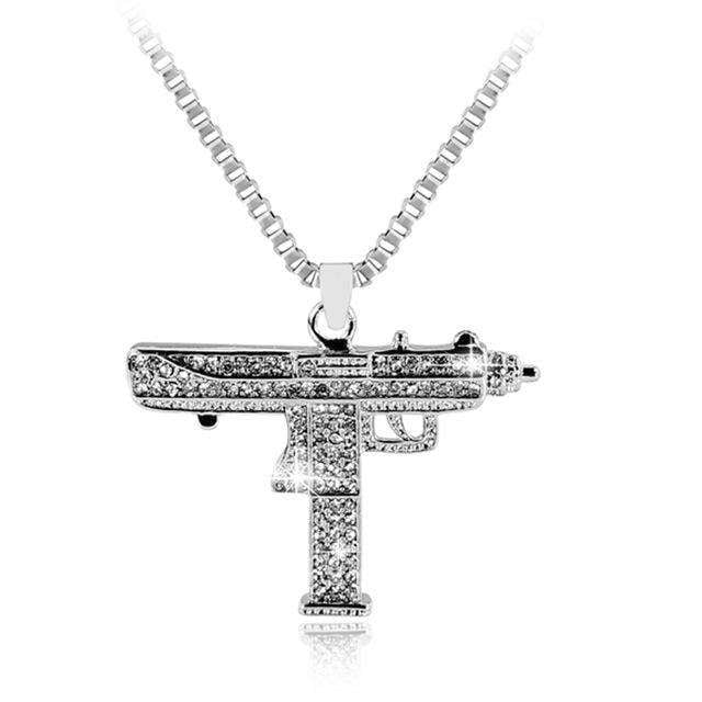 Custom Bling Jewelry, Iced Hip Hop, Zirconium Diamond Necklace - available at Sparq Mart