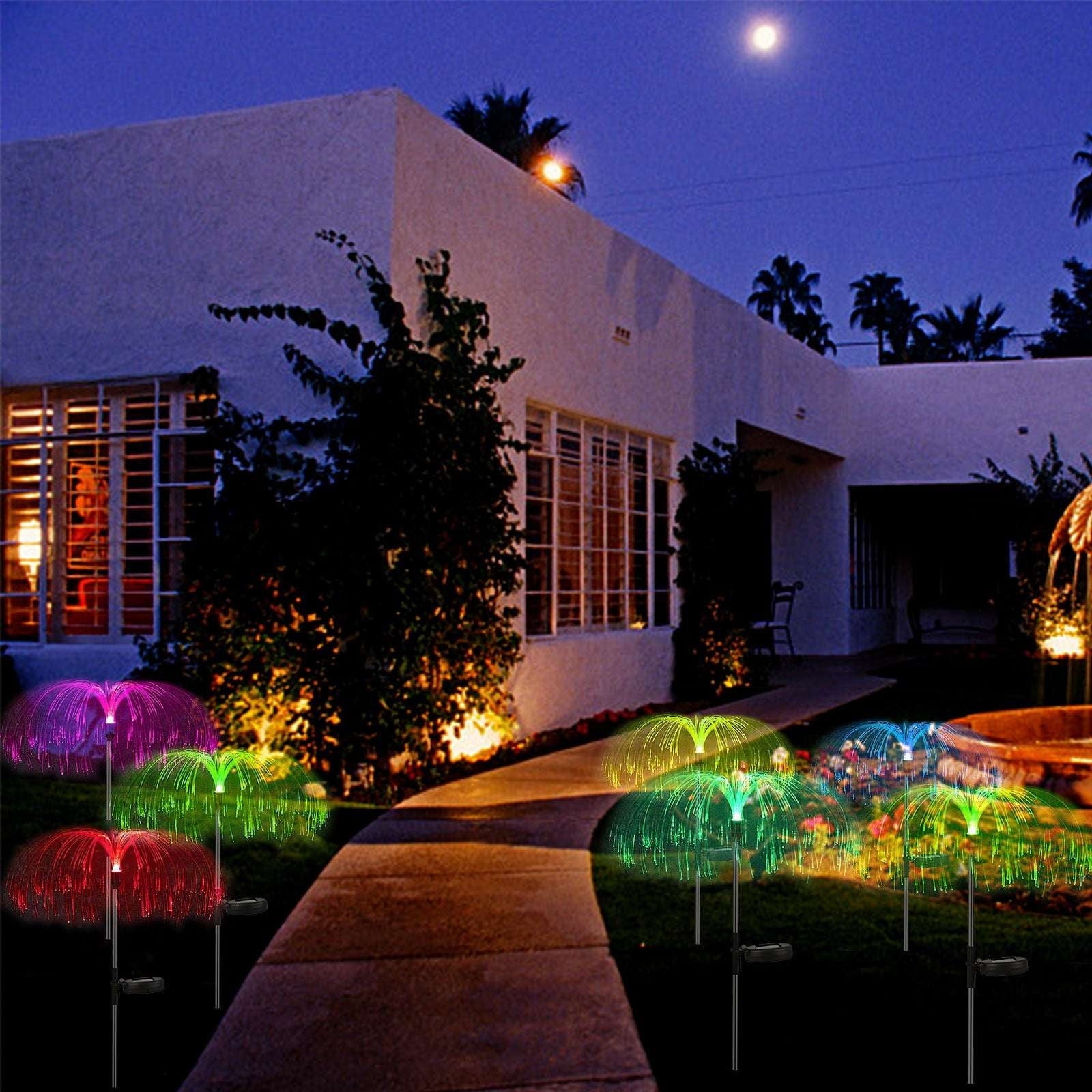 Luminous garden lights, Outdoor decorative lights, Plug-in lawn lights - available at Sparq Mart