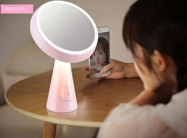 Illuminated Vanity Mirror, LED Beauty Mirror, USB Makeup Mirror - available at Sparq Mart