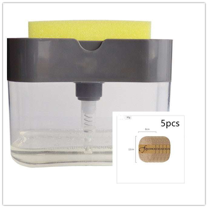 detergent box, soap dispenser, sponge caddy - available at Sparq Mart