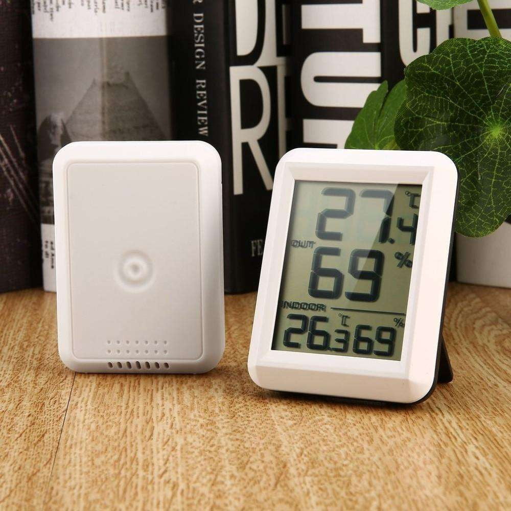 Digital Thermometer Display, Indoor Temperature Monitor, Precision Climate Sensor - available at Sparq Mart