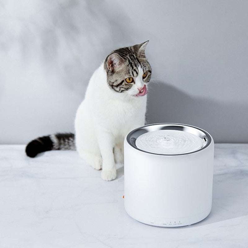 Automatic Pet Hydrator, Cat Water Fountain, Dog Drinking Station - available at Sparq Mart