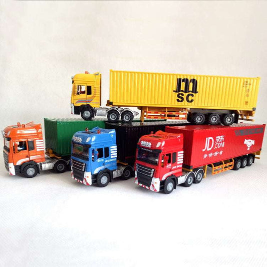 Alloy Express Truck Toy, Detailed Model Freight Truck, Kids Collectible Trucks - available at Sparq Mart