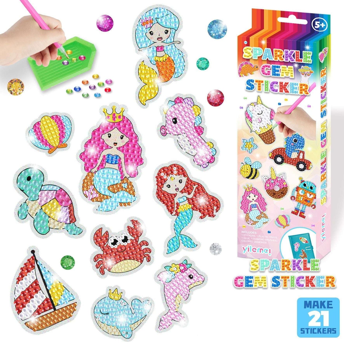 Children's Diamond Painting, Creative Kids Activity, DIY Craft Kit - available at Sparq Mart