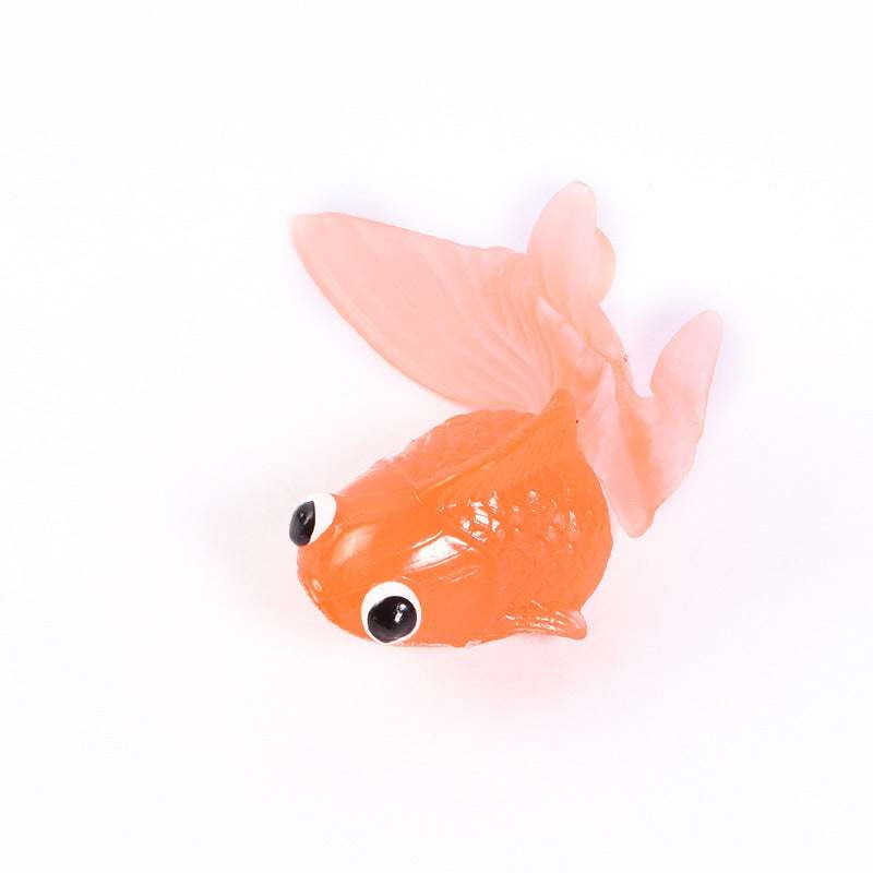 Kids Fishing Toy, Plastic Goldfish Toy, Simulation Fish Playset - available at Sparq Mart