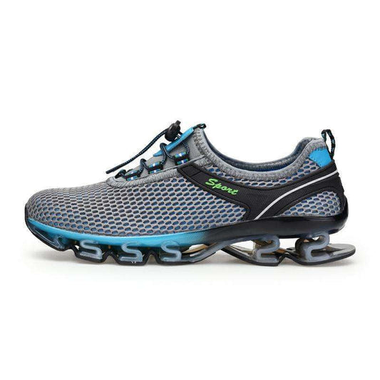 Breathable Athletic Footwear, Comfort Fit Sneakers, Daily Running Shoes - available at Sparq Mart