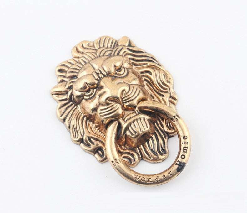 Lion Finger Ring, Phone Ring Holder, Universal Buckle Bracket - available at Sparq Mart