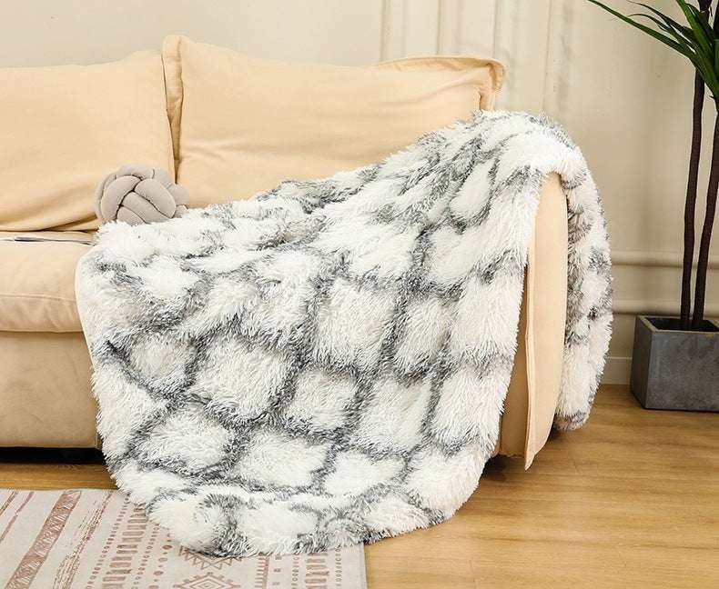 Faux Fur Throws, Shaggy Bedspread Blanket, Soft Sofa Blankets - available at Sparq Mart