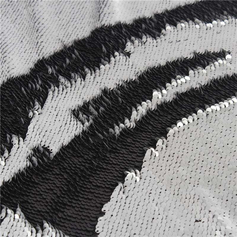 High-Quality Fabric Print, Metallic Texture Material, Sequin Dress Fabric - available at Sparq Mart