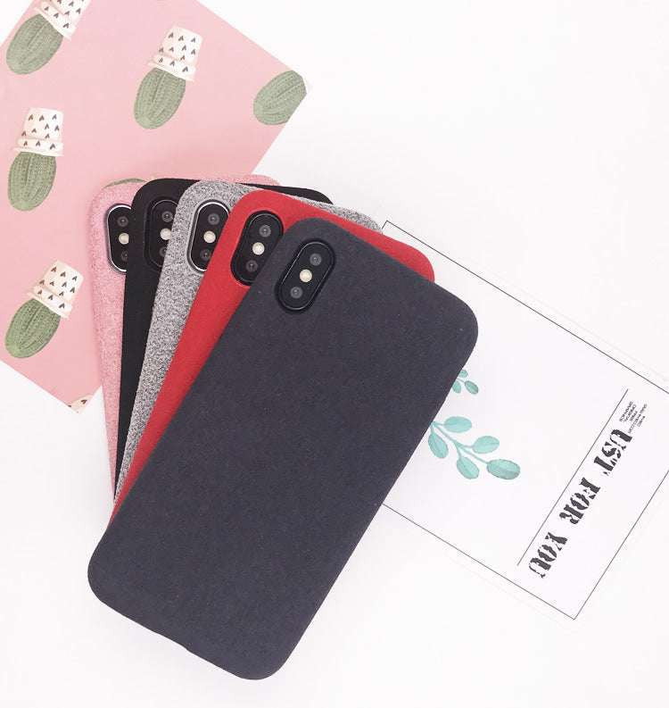 Plush iPhone Cover, Protective Suede Case, Super Fiber Phone - available at Sparq Mart