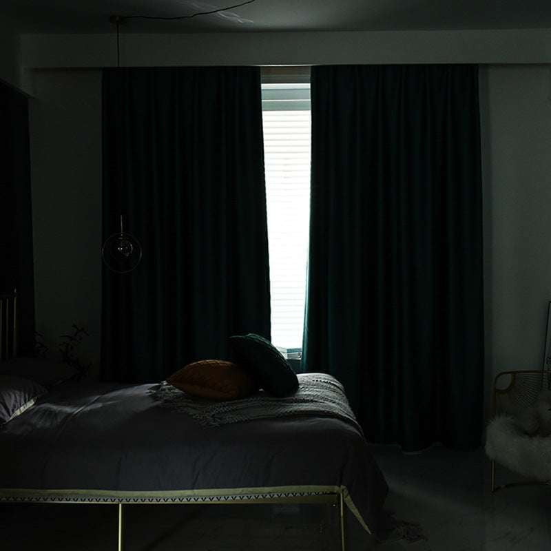 High Shading Drapes, Jacquard Curtain Elegance, Linen Blackout Curtains - available at Sparq Mart