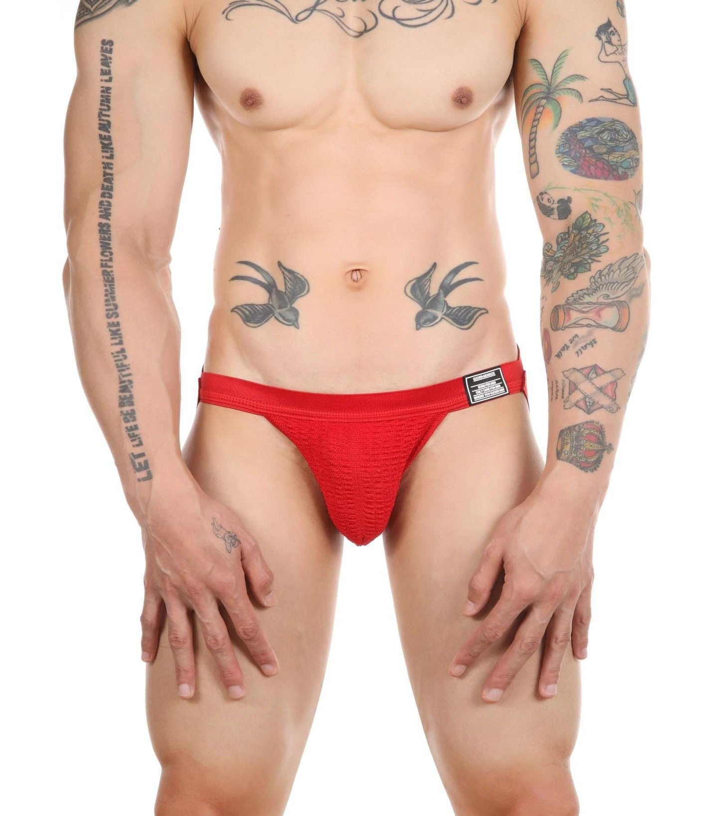 Men's Fitness T-back, Rainbow G-string Underwear, Sports Double G-string - available at Sparq Mart