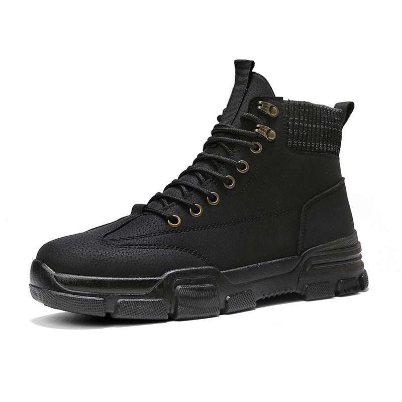 Men's Martin Boots, Trendy Men's Footwear, Winter High Boots - available at Sparq Mart