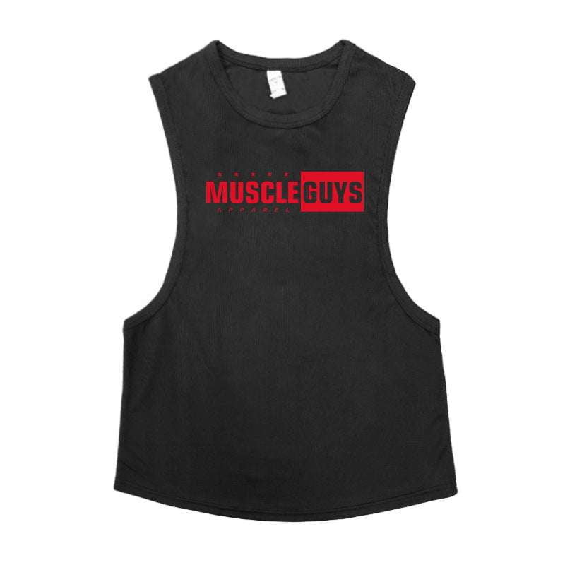 bodybuilding vest top, men's fitness vest, muscle fit tank - available at Sparq Mart