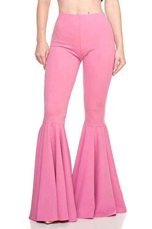 Casual Flared Pants, Fashion Pleated Trousers, High Waist Mermaid - available at Sparq Mart