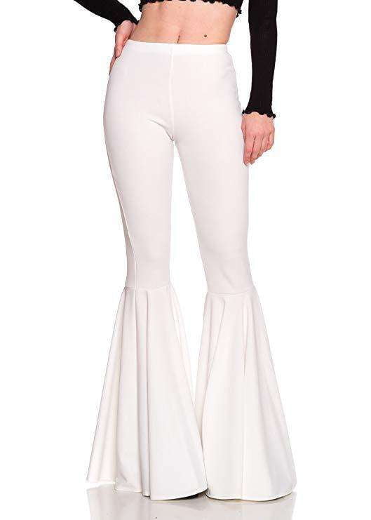 Casual Flared Pants, Fashion Pleated Trousers, High Waist Mermaid - available at Sparq Mart