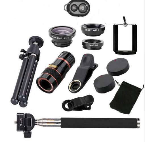 Macro Fisheye Accessory, Mobile Telephoto Lens, Smartphone Wide-Angle - available at Sparq Mart