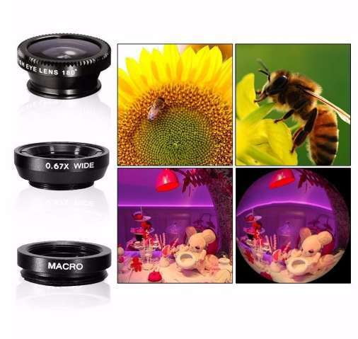 Macro Fisheye Accessory, Mobile Telephoto Lens, Smartphone Wide-Angle - available at Sparq Mart