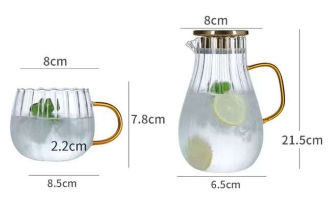 Borosilicate Glass Kettle, Contemporary Glass Teaware, Modern Simplicity Teapot - available at Sparq Mart