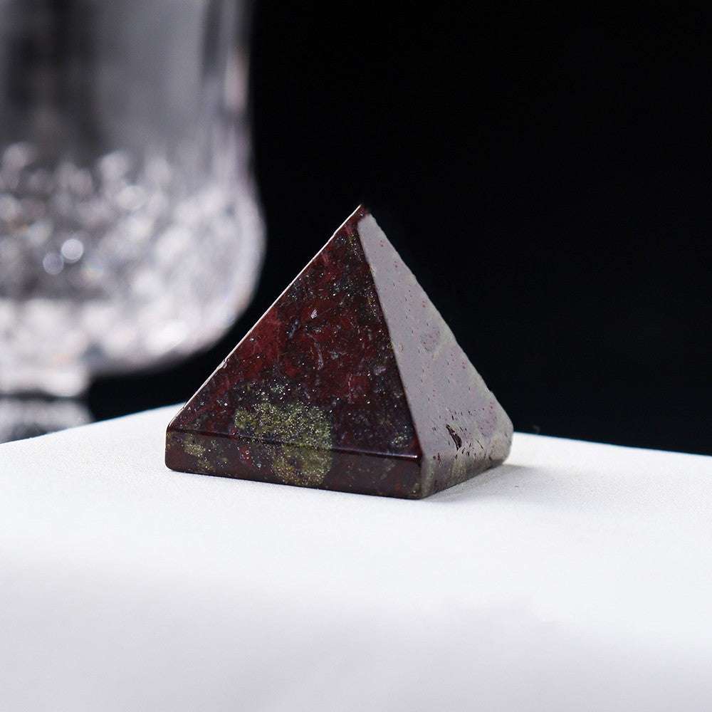 Crystal pyramid ornaments, Gemstone polishing, Sparq Mart - available at Sparq Mart