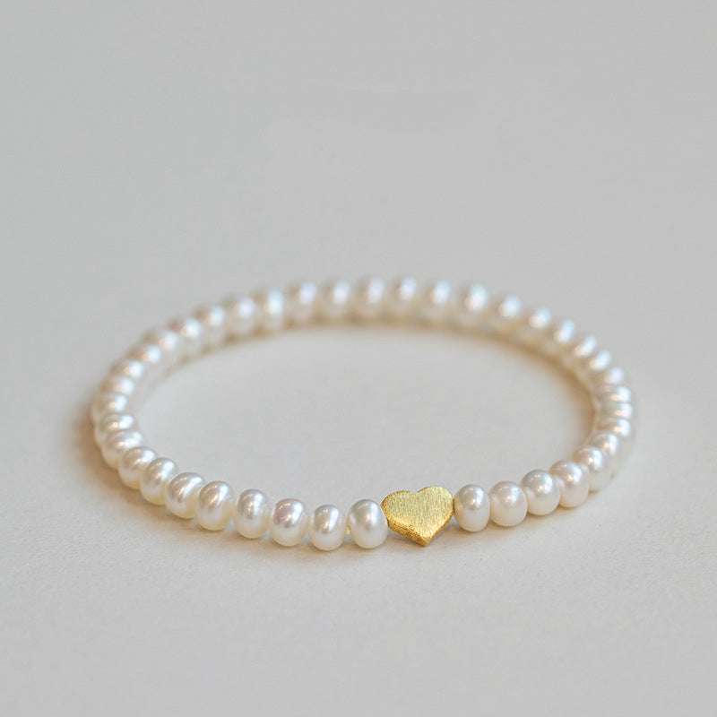 Elegant pearl jewelry, female bracelet, freshwater pearl - available at Sparq Mart