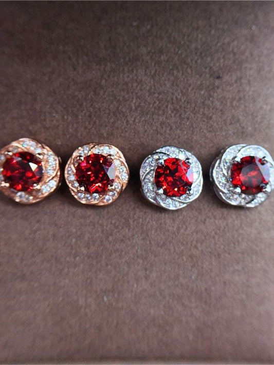 High-quality Garnet, Natural Gemstones, Pigeon Blood Red Ruby - available at Sparq Mart