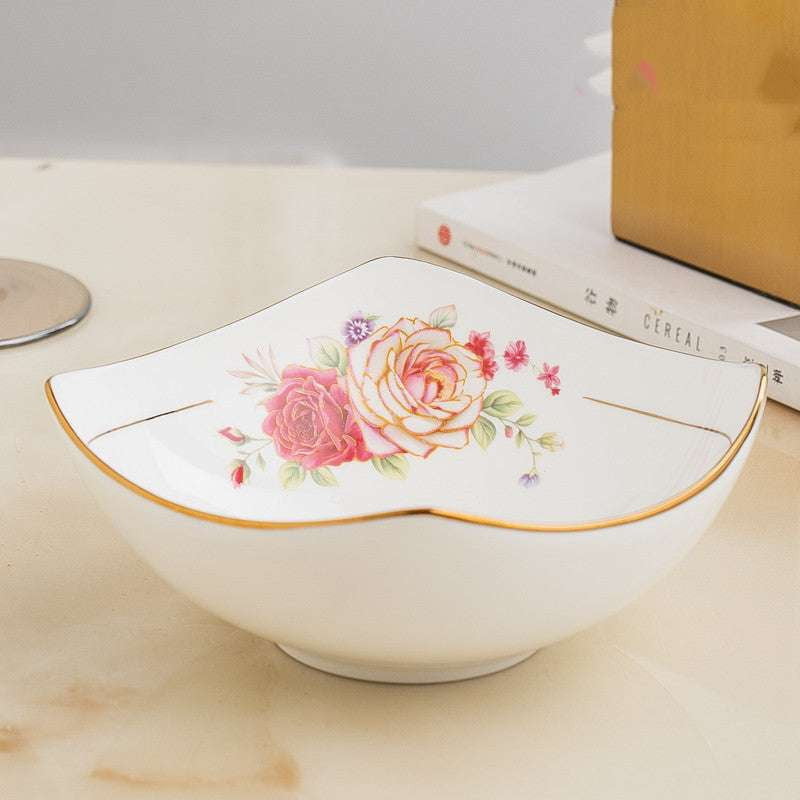 Ceramic Serving Dish, Decorative Salad Bowl, Nordic Salad Bowl - available at Sparq Mart