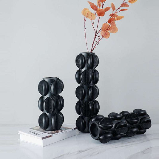 luxury vase light, modern resin vase, Nordic living decor - available at Sparq Mart