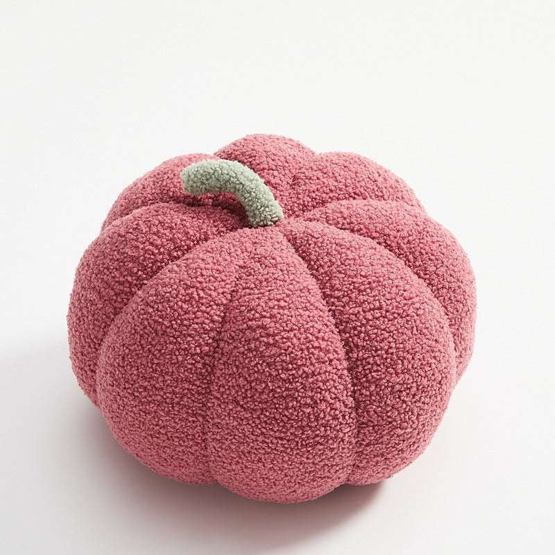 Knitted Yarn, Nordic Pumpkin Round Pillow, Plush Pillow - available at Sparq Mart