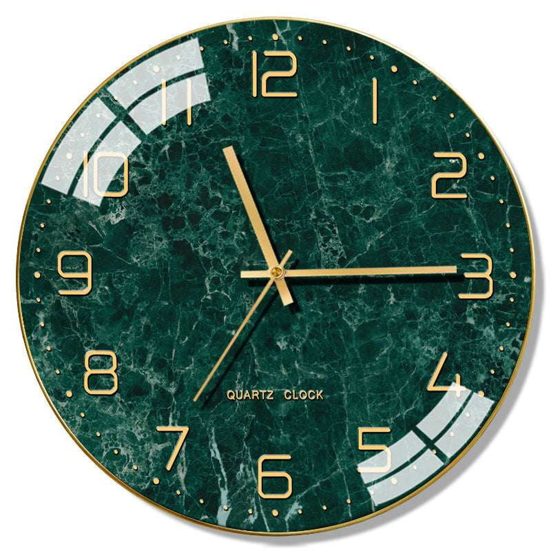 modern wall clock, Nordic silent clock, stylish timepiece decor - available at Sparq Mart