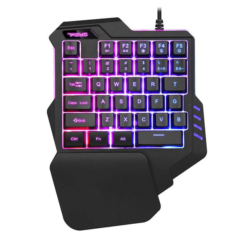 custom mechanical keypad, one-handed keyboard, RGB gaming keypad - available at Sparq Mart