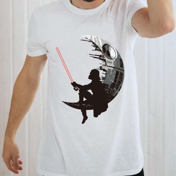 comic print tee, Jedi comic shirt, plus size superhero - available at Sparq Mart